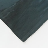 Nuit Paisible à Crystal Lake フリースブランケット (角)