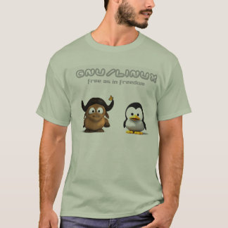 NuJumahのヌーのLinux Tシャツ