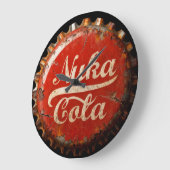 Nuka Cola Clock ラージ壁時計 (傾斜)