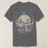 NUKE THE WHALES 7 Tシャツ (デザイン正面)