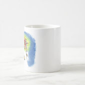 Nuked Santa Claus右腕マグカップ コーヒーマグカップ (中央)