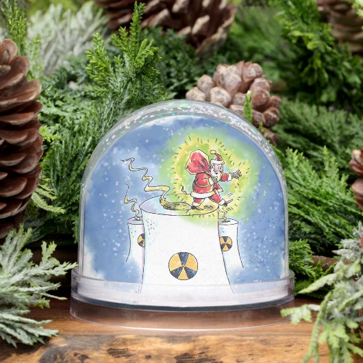 Nuked Santa Claus snow globe (冬)