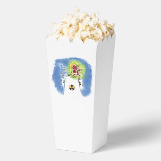Nuked Santa popcorn boxes フェイバーボックス (はじけた状態)