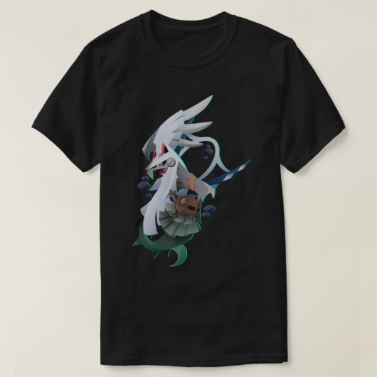 NullおよびSilvally .pngと入力 Tシャツ (デザイン正面)