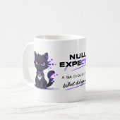 Null Cat Mug コーヒーマグカップ (正面左)