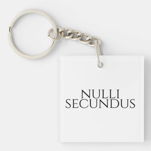 Nulli Secundus – なし2番目 キーホルダー (正面)