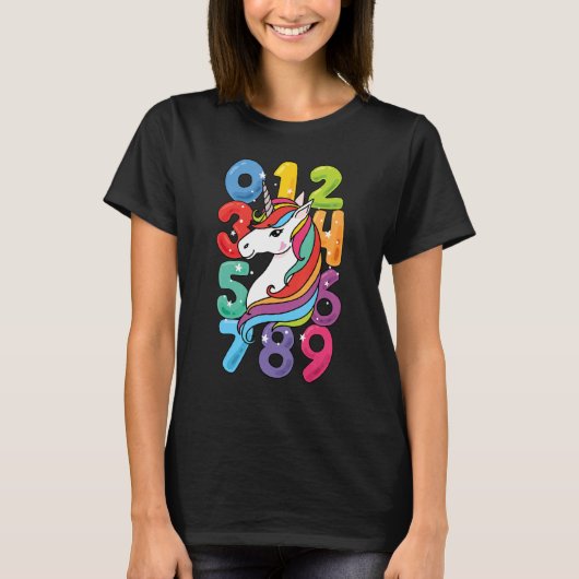 Numberの学電卓のコスチュームは日Math O Tシャツ (正面)
