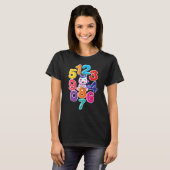 Numberの学電卓のコスチュームは日Math O Tシャツ (正面フル)