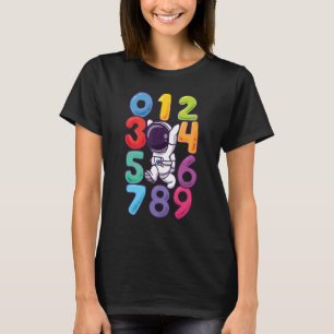 Numberの学電卓のコスチュームは日Math O Tシャツ