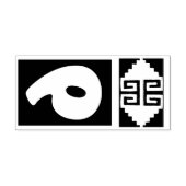 Number アステカ 9デザインスタンプツール ラバースタンプ (インプリント)