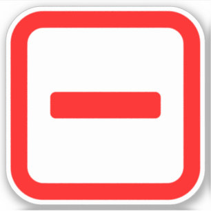 Number 日本の One 一 【Ichi】漢字 シール
