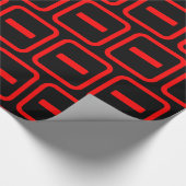 Number 日本の One 一 【Ichi】漢字 ラッピングペーパー (角)