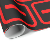 Number 日本の One 一 【Ichi】漢字 ラッピングペーパー (ロールコーナー)