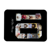 Number 10フォトコラージュのポスター マグネット (横)