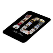 Number 10フォトコラージュのポスター マグネット (左側)