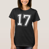 Number 17 tシャツ (正面)