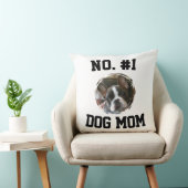 Number 1 dog Mom Mum Mother's Day Pet Lovers クッション (椅子)