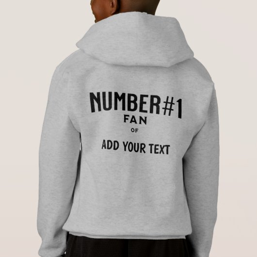 NUMBER#1 FAN OF-ADD YOUR TEXT/CREATE YOUR OWN (裏面)
