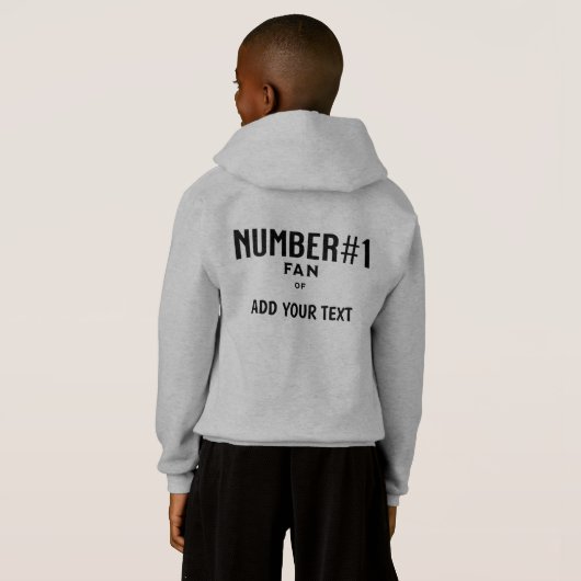 NUMBER#1 FAN OF-ADD YOUR TEXT/CREATE YOUR OWN (裏面フル)