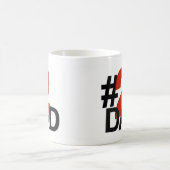 Number 2パパ コーヒーマグカップ (中央)