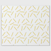 Number 2鉛筆新学期供給開始日 ラッピングペーパー (フラット)