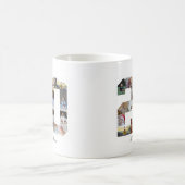 Number 20フォトコラージュ コーヒーマグカップ (中央)