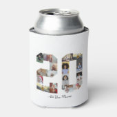 Number 20フォトコラージュ 缶クーラー (缶正面)