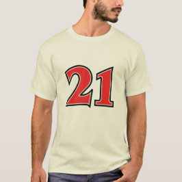 Number 21 T-Shirt Tシャツ