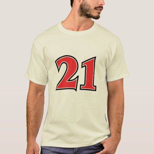 Number 21 T-Shirt Tシャツ (正面)