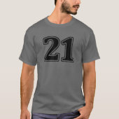 Number 21 Twenty Front Tシャツ (正面)
