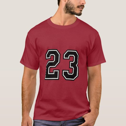 Number 23 Varsity Sports Jersey | 23rd Birthday Tシャツ (正面)