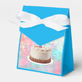 Number 2 Candle on Cake, Happy Birthday Favor Box フェイバーボックス (正面サイド)