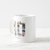 Number 40フォトコラージュ コーヒーマグカップ (正面左)