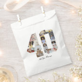 Number 40フォトコラージュ フェイバーバッグ (クリップ留めされた状態)