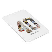 Number 40フォトコラージュ マグネット (右側)