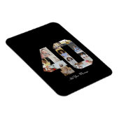 Number 40フォトコラージュ マグネット (右側)