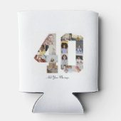 Number 40フォトコラージュ 缶クーラー (裏面)