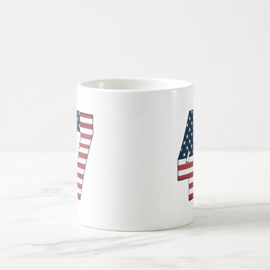 Number 47 Coffee Mug コーヒーマグカップ (中央)