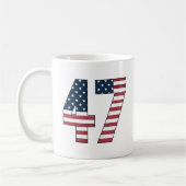 Number 47 Coffee Mug コーヒーマグカップ (左)