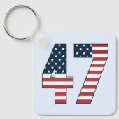 Number 47 Keychain キーホルダー (正面)