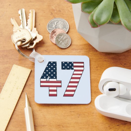Number 47 Keychain キーホルダー (デスク)
