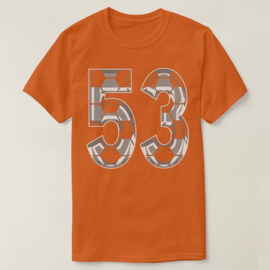 Number 53ジャージー53マムプレイヤーファン1 tシャツ (デザイン正面)