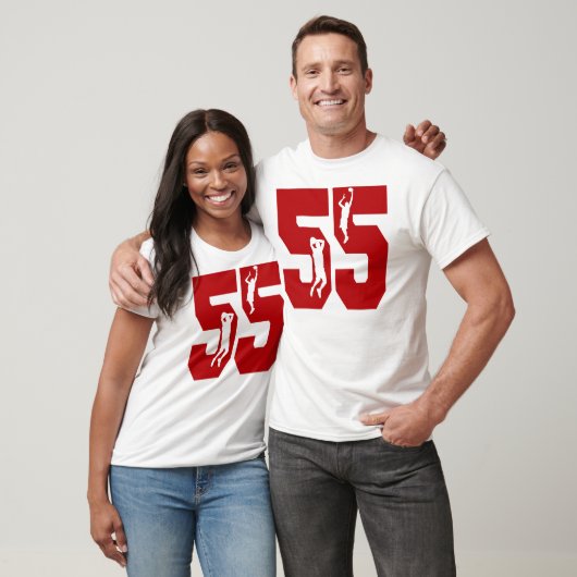 Number 55バスケットボールシャツ tシャツ (ユニセックス)