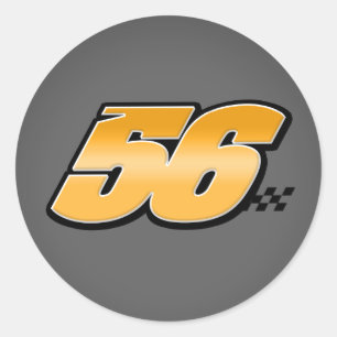 Number 56 – ステッカー