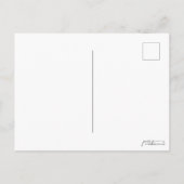 Number 5 Stereogram Magic Eye - No Envelope ポストカード (裏面)