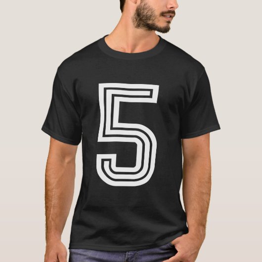 Number 5 tシャツ (正面)