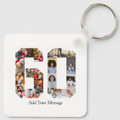 Number 60フォトコラージュ キーホルダー (裏面)