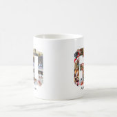 Number 60フォトコラージュ コーヒーマグカップ (中央)