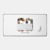 Number 60フォトコラージュ デスクマット (キーボード&マウス)