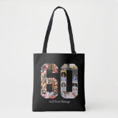 Number 60フォトコラージュ トートバッグ (正面)